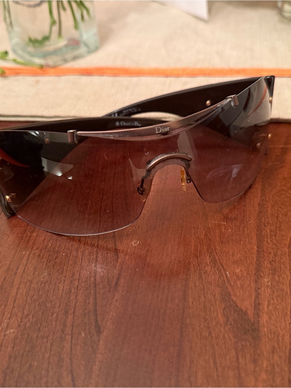 Dior Women’s Diorito Sunglasses in Brown and Black - Picture 5 of 6